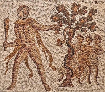 Héraclès dans le jardin des Hespérides
