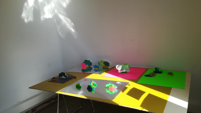 les sculptures de Caroline