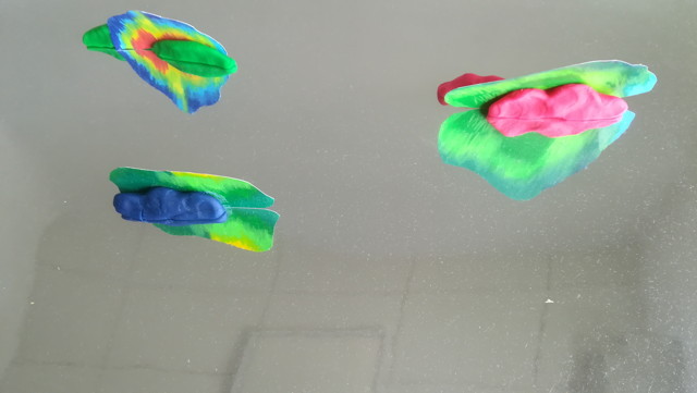 les sculptures de Caroline