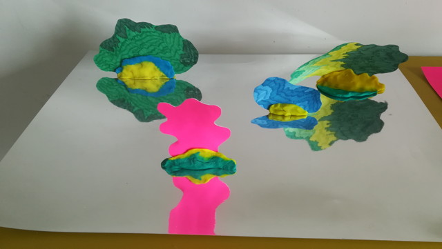 les sculptures de Caroline