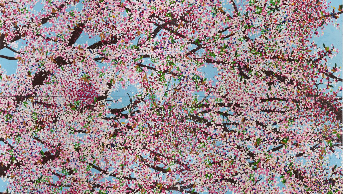 Damien Hirst, « Cherry Blossoms », 2021 (Cerisiers en Fleurs)