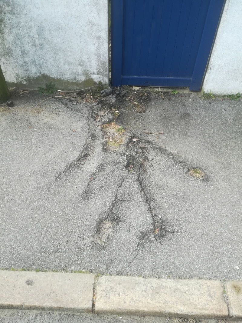 main du trottoir