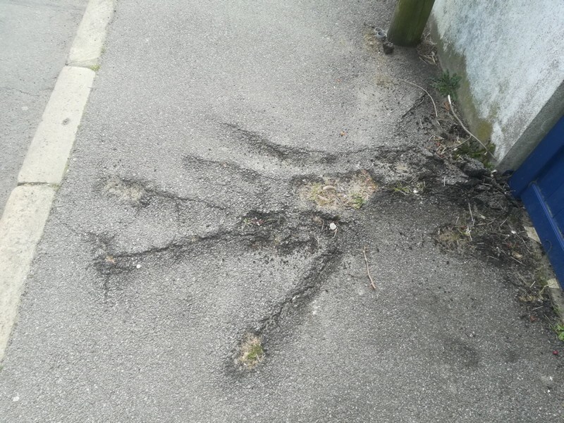 main du trottoir