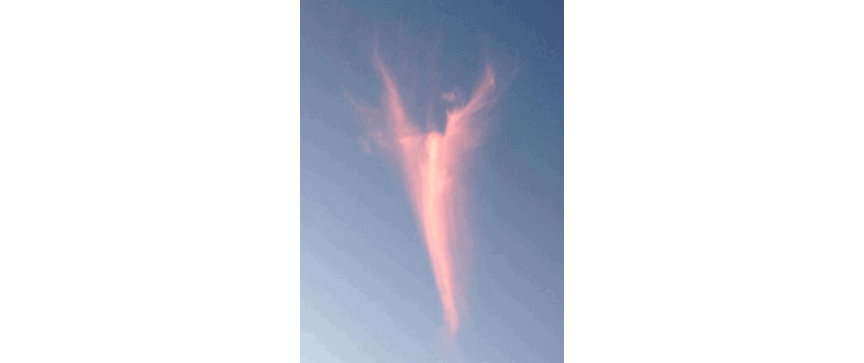 Ouesterne pareidolie nuages