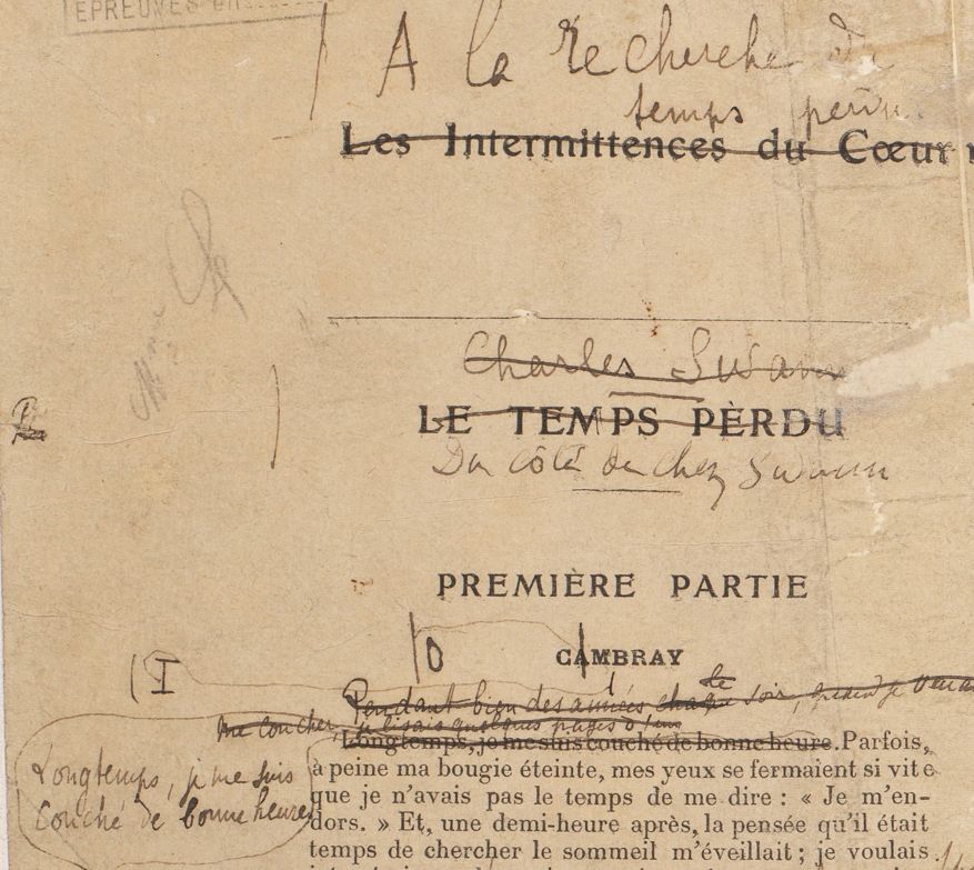 Ouesterne Proust longtemps