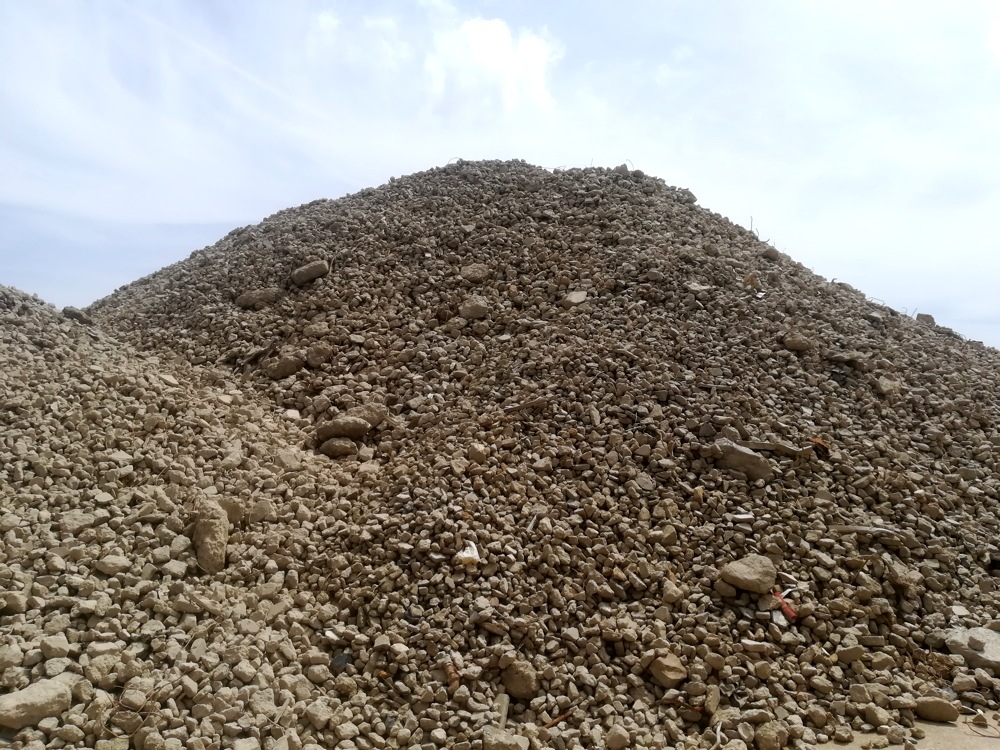 une butte