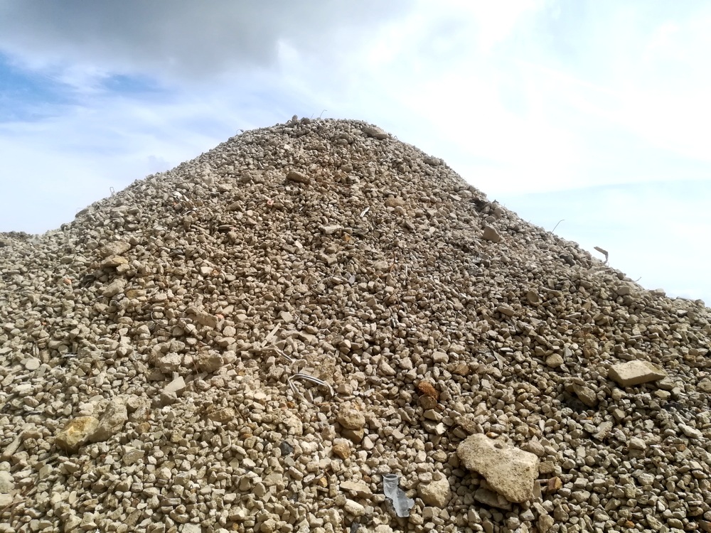 une butte
