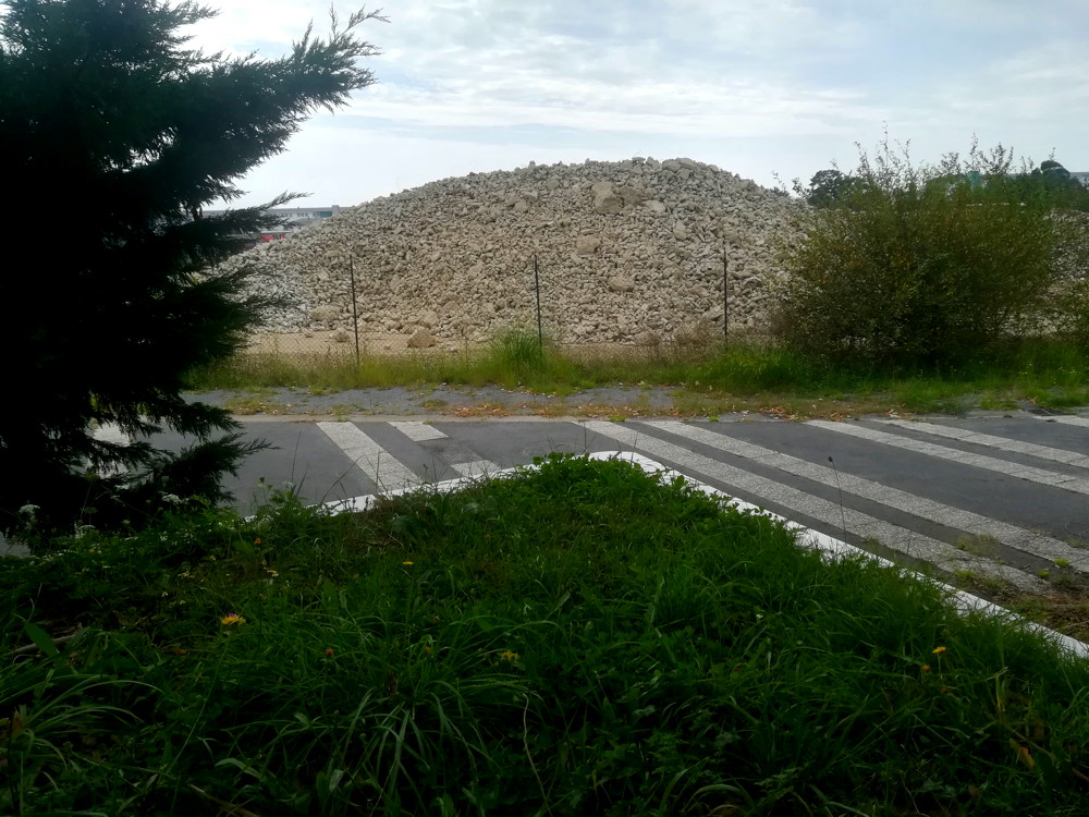 le pano du terrain